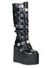 DemoniaCult - SWING815 Plateau Laarzen - Zwart Product image
